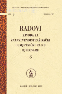 Sv. 3 (2009) / [glavni i odgovorni urednik Slobodan Kaštela ;  urednik sveska Vladimir Strugar]