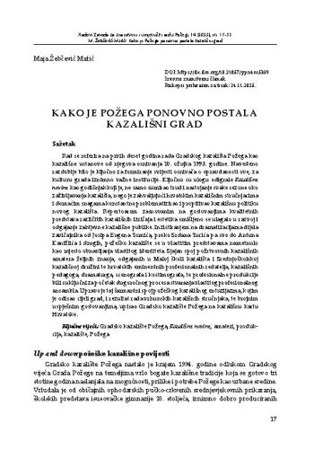 Kako je Požega ponovno postala kazališni grad / Maja Žebčević Matić