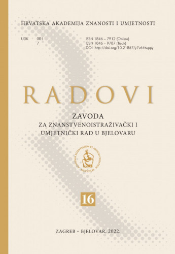 Sv. 16 (2022) / glavni i odgovorni urednik Dragutin Feletar