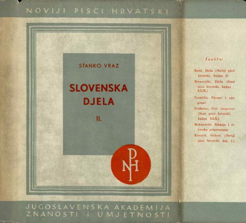 [Sv.] 2 / Stanko Vraz ; priredio Anton Slodnjak