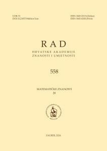 Sv. 28(2024)=knj. 63=knj. 558 / glavni urednik / editor-in-chief Andrej Dujella