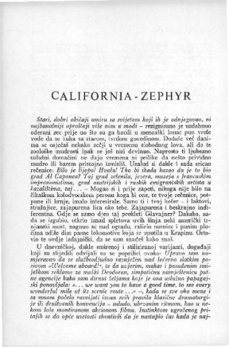 Caliphornia-Zephyr / Marijan Matković