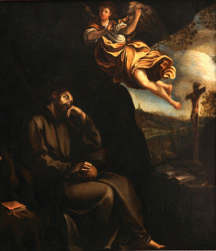 Anđeo tješi svetoga Franju Asiškoga