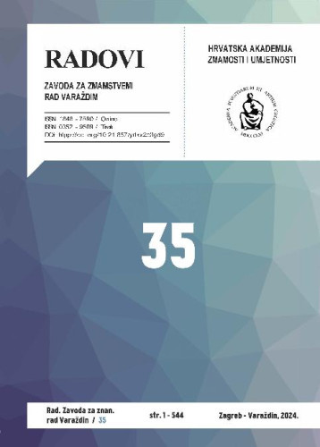 Knj. 35 (2024) / [glavni i odgovorni urednik Stjepan Ćosić]