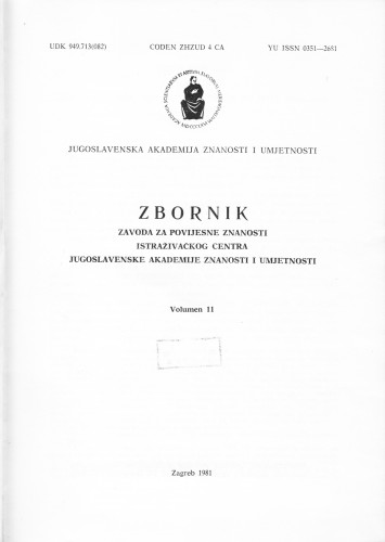 Vol. 11(1981) / urednik Ljubo Boban