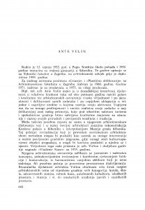 Ante Vulin : [biografije novih članova Akademije]