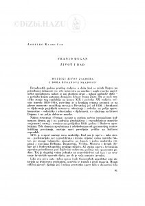 Franjo Dugan život i rad / A. Klobučar