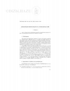 Approximate resolutions of a topological pair / V. Matijević