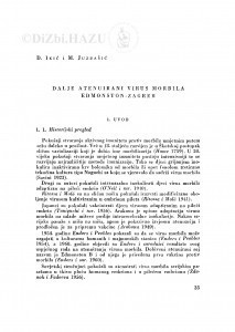 Dalje atenuirani virus morbila Edmonston-Zagreb / D. Ikić i M. Juzbašić