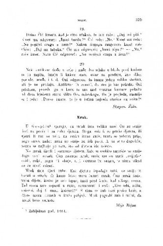 Mrak / M. Biljan