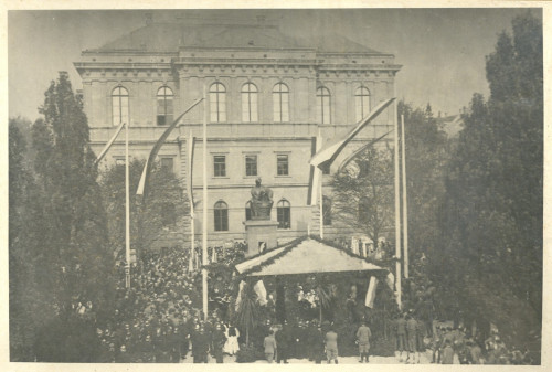 Svečanost otkrića spomenika Josipu Jurju Strossmayeru, 7.  studeni 1926.