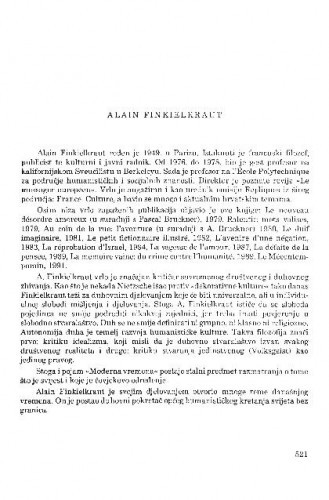 Alain Finkielkraut