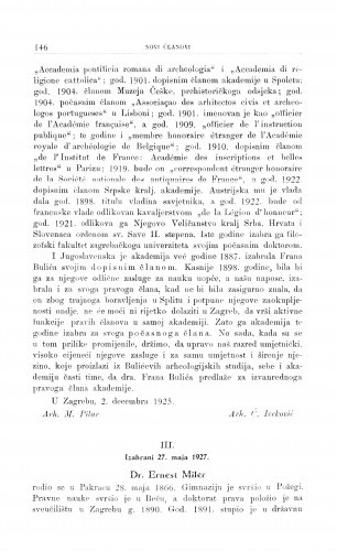 Dr. Ernest Miler / M. Kostrenčić