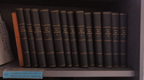 Diplomatički zbornik Kraljevine Hrvatske, Dalmacije i Slavonije = Codex diplomaticus Regni Croatiae, Dalmatiae et Slavoniae / sabrao i uredio T. Smičiklas