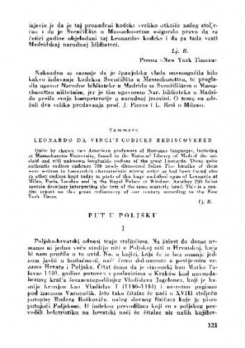Put u Poljsku / Matko Peić