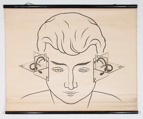 Shematski prikaz postava triju polukružnih kanalića unutarnjega uha