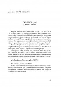In memoriam Josip Vaništa / Nenad Fabijanić