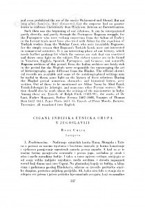 Cigani, indijska etnička grupa u Jugoslaviji / R. Uhlik