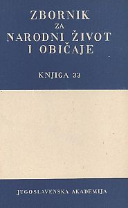 Knj. 33. (1949) / [uredili Dragutin Boranić, Milovan Gavazzi]