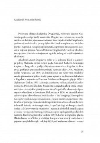 Komemoracija u Hrvatskoj akademiji znanosti i umjetnosti, Zagreb, 12. X. 2011. : [govori] / Zvonimir Baletić, Gordan Družić, Davorin Rudolf