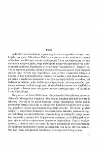 Neobična zavičajnost Miroslava Krleže / Denis Peričić