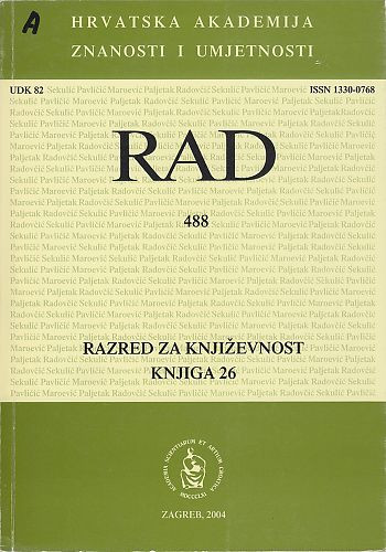 Knj. 26(2004)=knj. 488 / glavni i odgovorni urednik Miroslav Šicel
