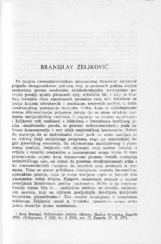 Branislav Zeljković / N. Mihanović