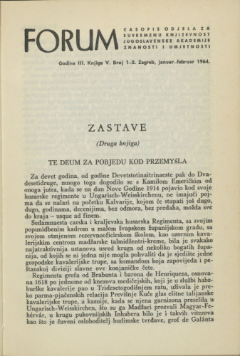 Zastave : (druga knjiga) / M. Krleža