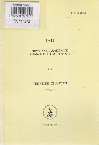 Sv. 8(1997)=knj. 48=knj. 474 / urednik Vladimir Matković