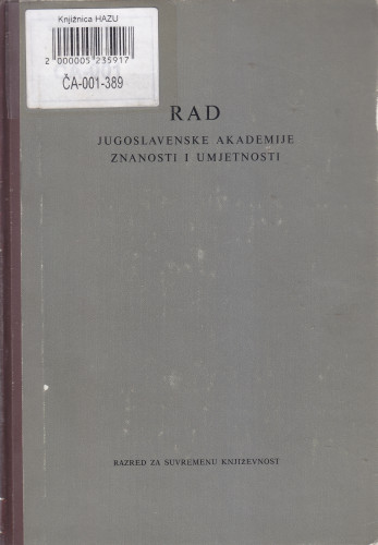 Knj. 17(1981)=knj. 389 / urednik Marijan Matković