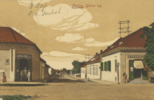 Razglednica Naste Rojc Antunu Ullrichu, Slatina