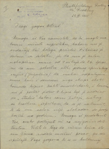 Pismo Naste Rojc Antunu Ullrichu, Stratfield Saye, 29.3.1925.