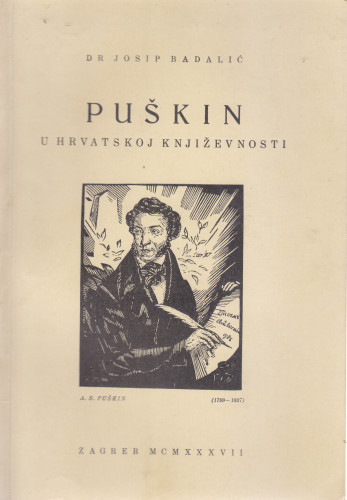 Puškin u hrvatskoj književnosti / Josip Badalić