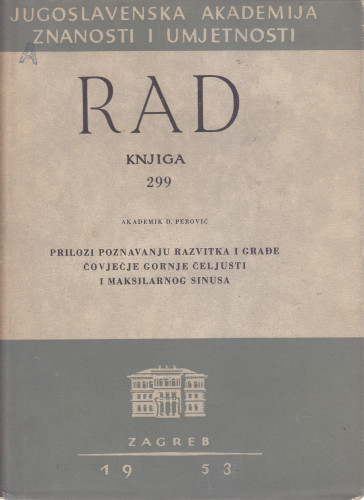 Knj. 4(1953)=knj. 299 / urednik Franjo Durst