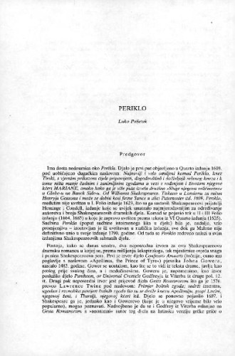 Periklo / Luko Paljetak