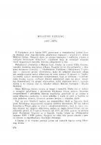 Milivoj Uzelac (1897-1977) : [nekrolozi] / F. Šimunović