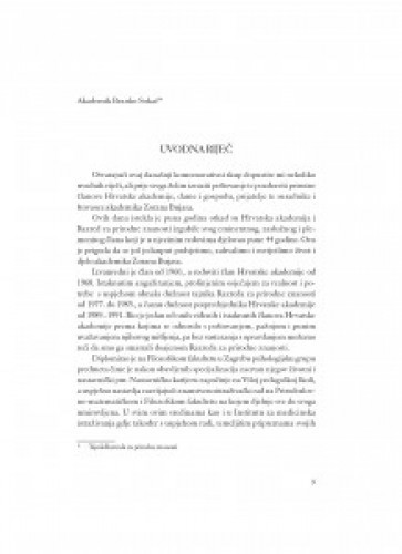 Govori na komemoraciji održanoj 18. siječnja 2005. u palači Hrvatske akademije znanosti i umjetnosti / Branko Sokač, Vladimir Kolesarić, Želimir Pavlina, Boris Petz