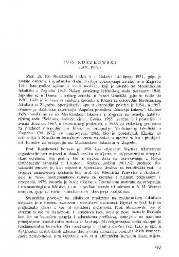 Ivo Ruszowski (1921.-1998.) / Marko Pećina