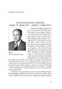 Akademik Smiljko Ašperger : (Zagreb, 25. siječnja 1921.-Zagreb, 3. svibnja 2014.) : (govor na komemoraciji u palači Akademije 5. svibnja 2015.) / Nenad Trinajstić