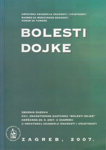 Bolesti dojke : zbornik radova XVII. znanstvenog sastanka 