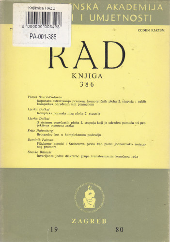Knj. 17(1980)=knj. 386 / urednik Vladimir Matković