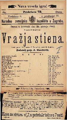 Vražja stiena : vesela igra u 4 čina / napisao Victorien Sardou