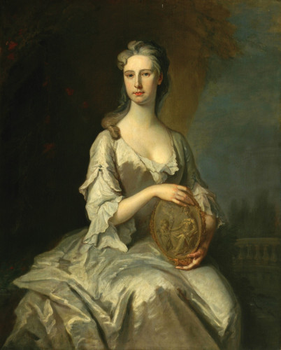 Portret dame s medaljonom