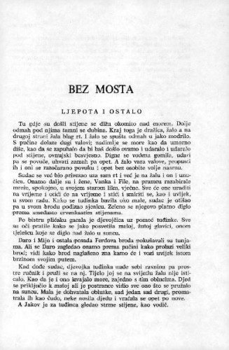 Bez mosta / V. Kaleb