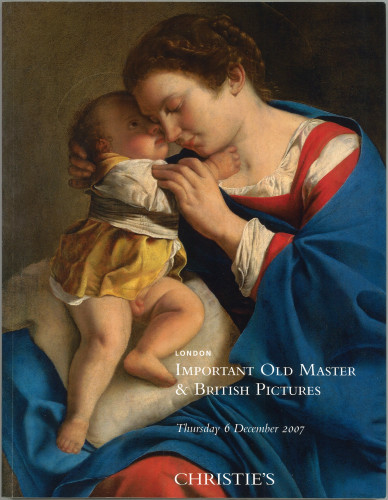 Important old master & British pictures : Thursday 6 December 2007 : properties from the collection of Anton Philips, the Duke of Westminster, the trustees of the Earl of St. Germans' 1962 settlement, Mrs. Barbara Piasecka Johnson, Dr. Alfred R. Bader ... the late René Smadja ... the late Harold A. Hartog, Nuno Souza Coutinho and various sources / Christie, Manson & Woods