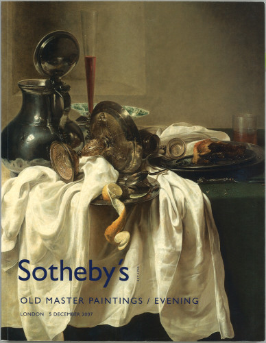 Old master paintings : evening : London, Wednesday 5 December 2007 / Sotheby's