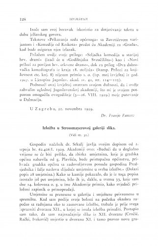 Izložba u Strossmayerovoj galeriji slika / A. Schneider