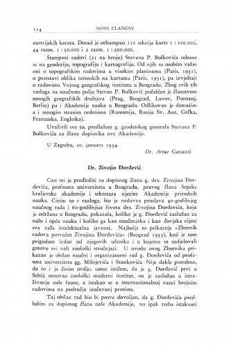 Dr. Živojin Đorđević / V. Vouk