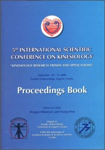 Kinesiology Research Trends and Applications : proceedings book / 5th International Scientific Conference on Kinesiology, Zagreb, September 10-14, 2008 ; editors-in-chief Dragan Milanović and Franjo Prot