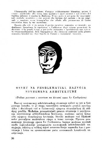 Osvrt na problematiku razvoja suvremene arhitekture / Andre Mohorovičić